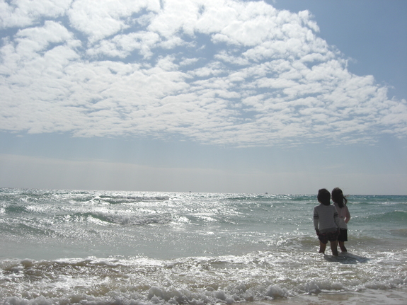 伊良部島　渡久地の浜
