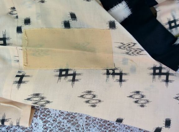 破けた衣装は当て布をするなどして大事に使っています