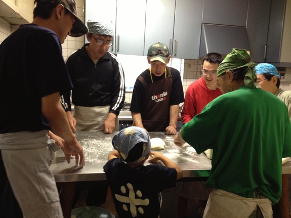 パン作りの様子