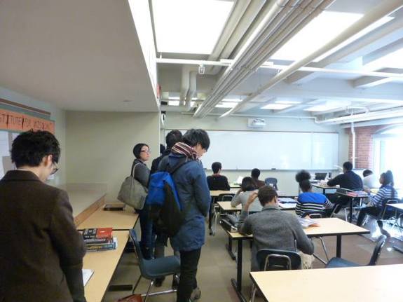 TFAの先生が教える学校での授業見学です(2015年)。