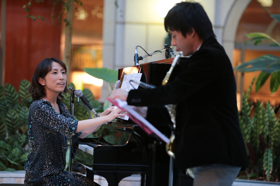 リハ風景です。打ち合わせ中！