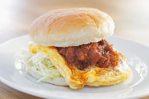 柳津ソースカツバーガー