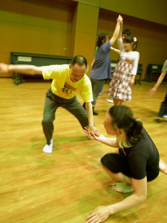 写真_しょうじさんのキレのある動き