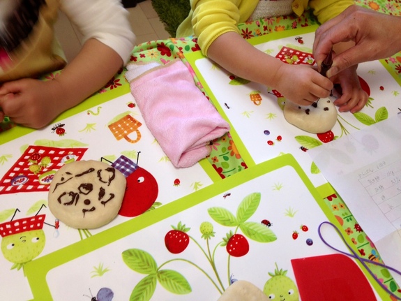 みんなでアンパンマンのパン作り♪