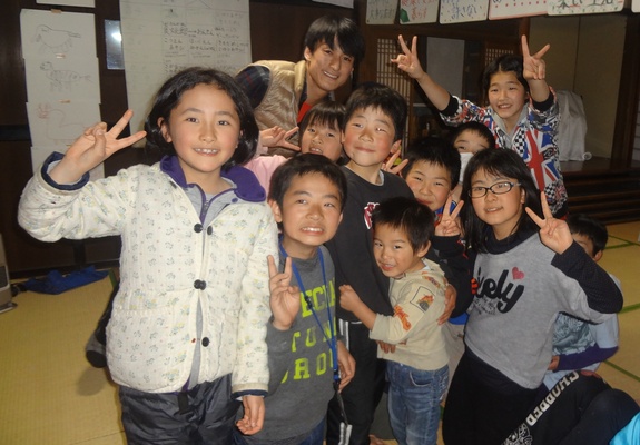 福井のこどもと仲良くなった福島のこどもたち