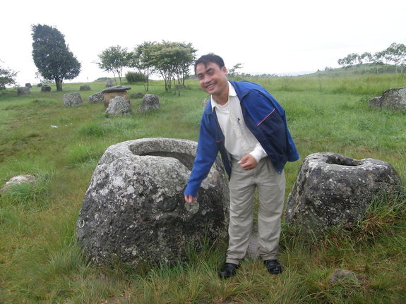 クラスター爆弾被害者　シエンクアン　ジャール平原