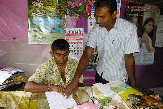 星座表を見せてくれました