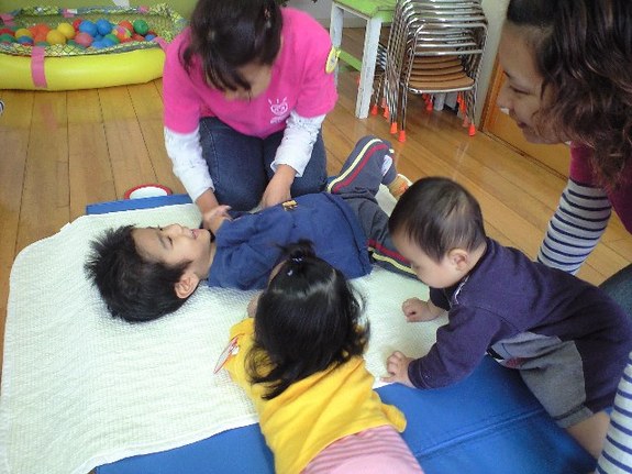 ほほえみの活動のようす