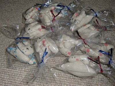 引換券・ウサギクリップ